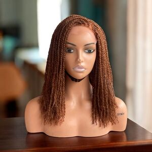 Brown Braided Wig